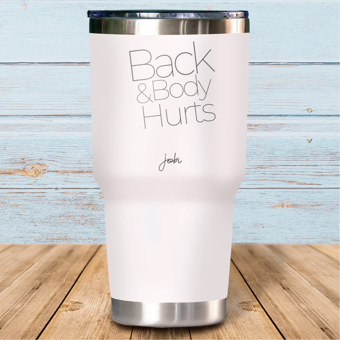 Back & body hurts - Vaso Térmico