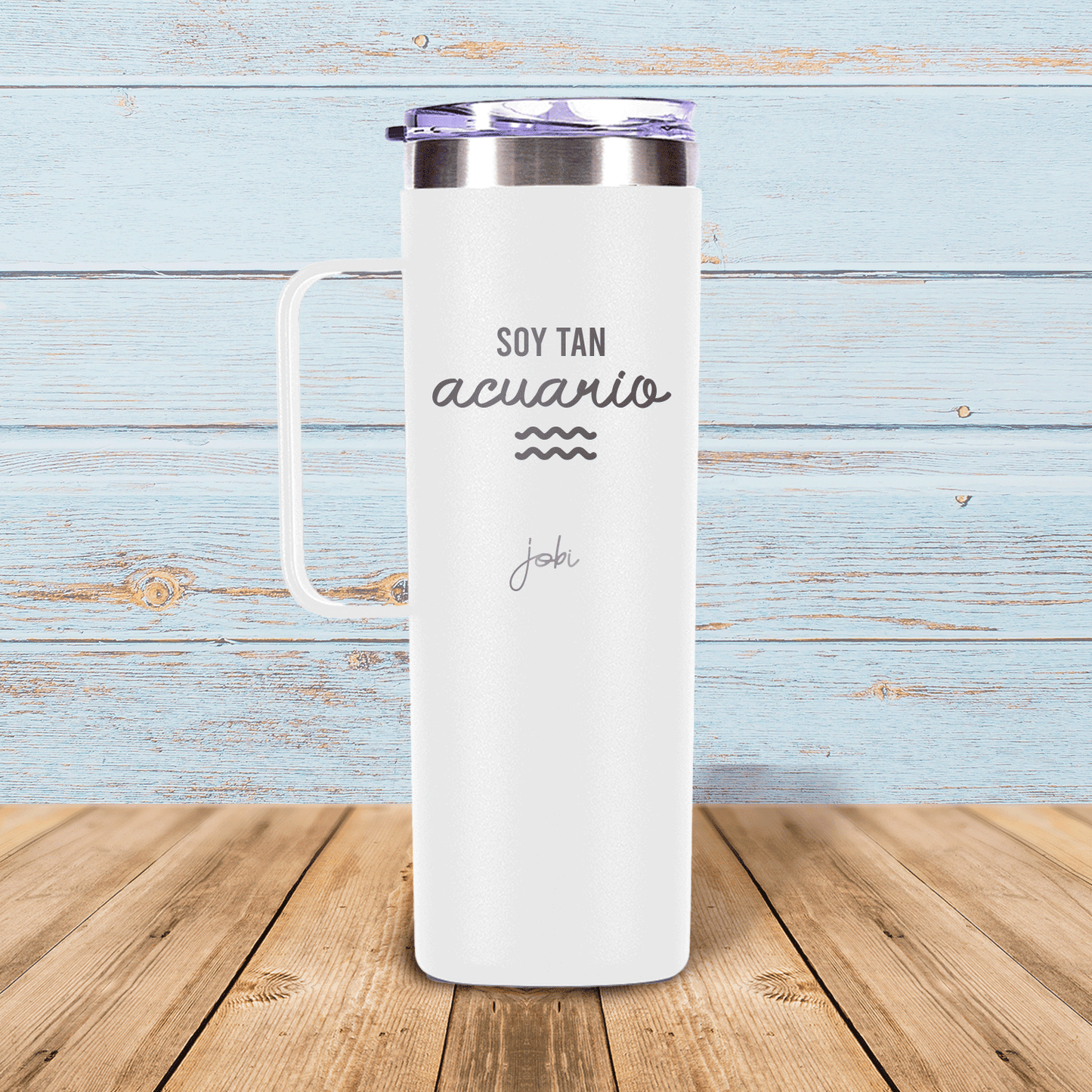 Soy tan acuario - Taza térmica