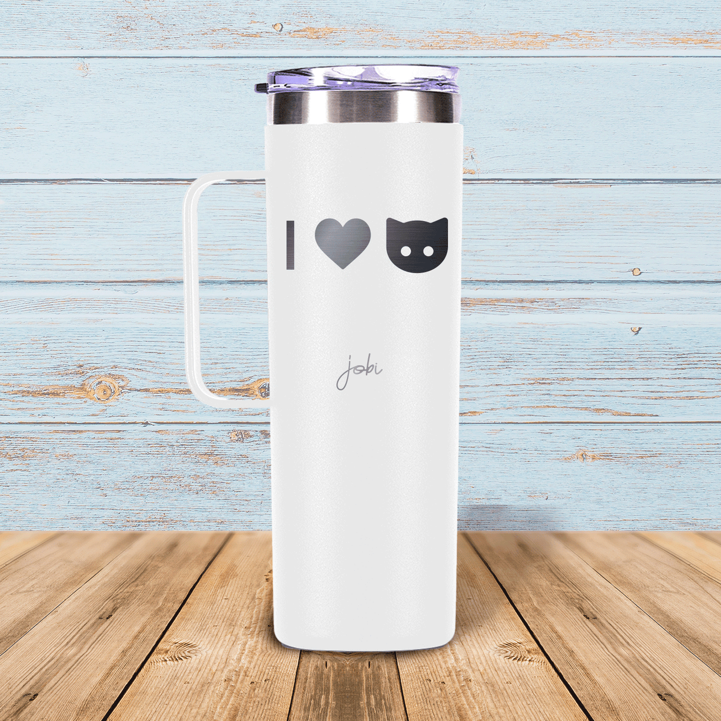 I love cat- Taza térmica