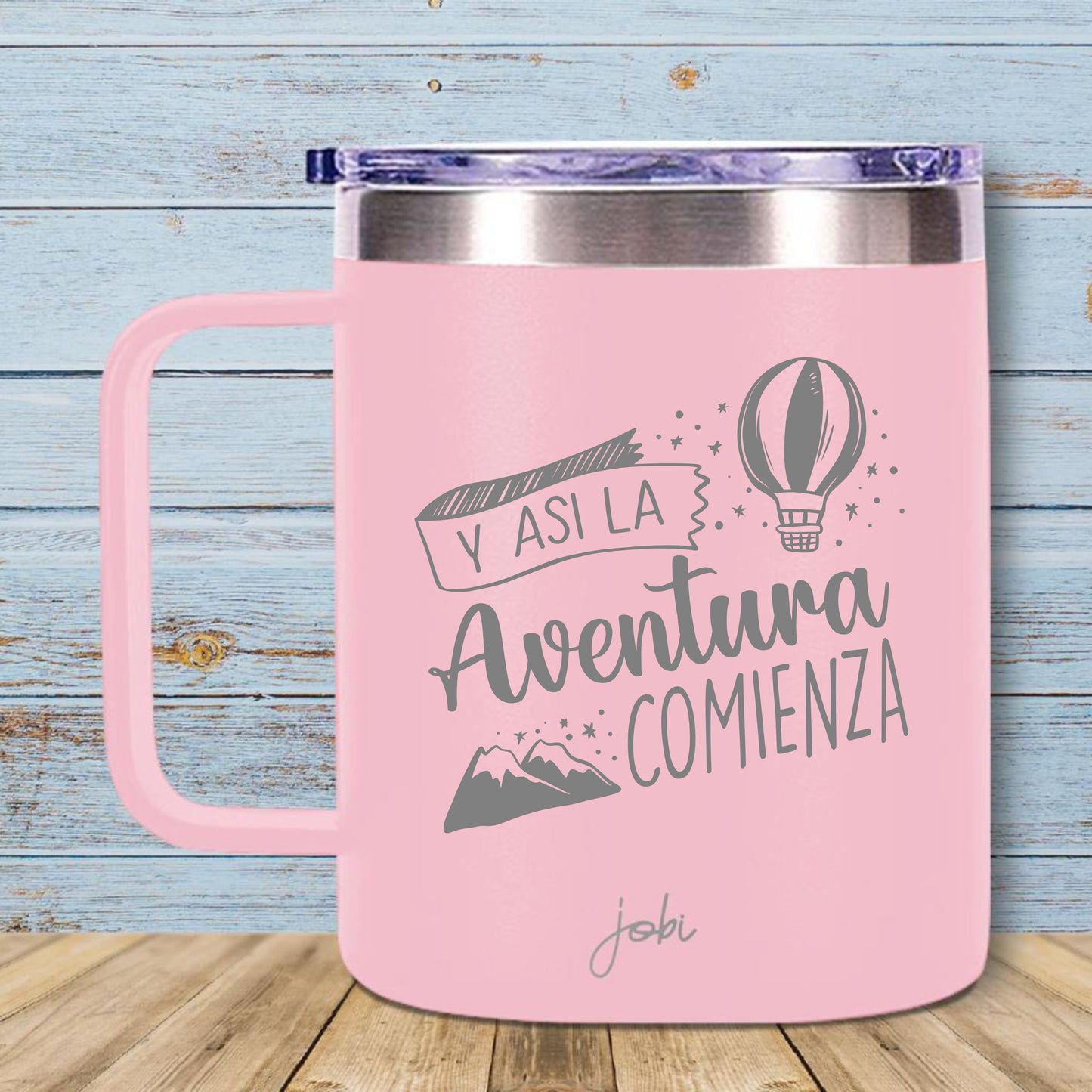 Y asi la aventura comienza - Taza 12 oz