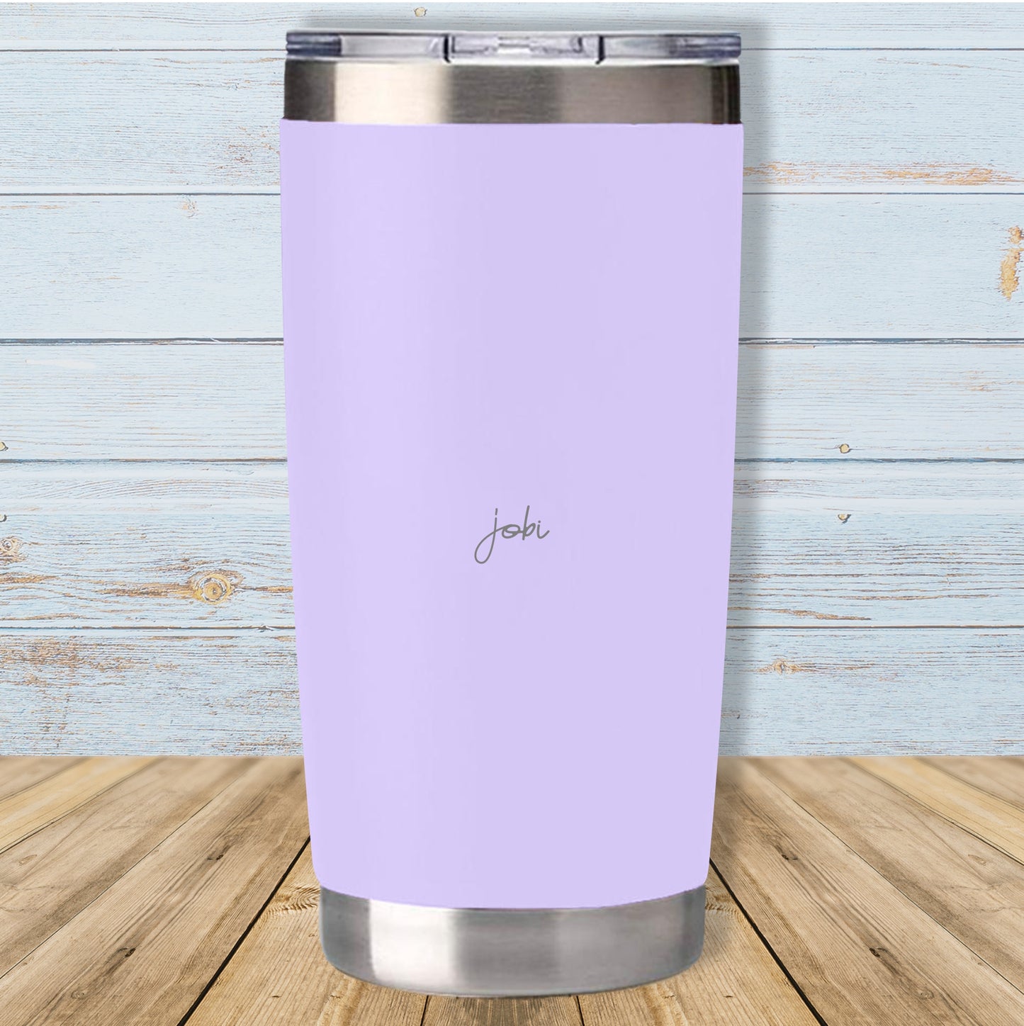 Vaso térmico 20 oz - Personalizar texto horizontal
