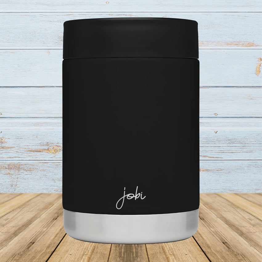 Porta latas térmico- Personalizar texto horizontal