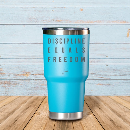 Discipline equals freedom - Vaso Térmico