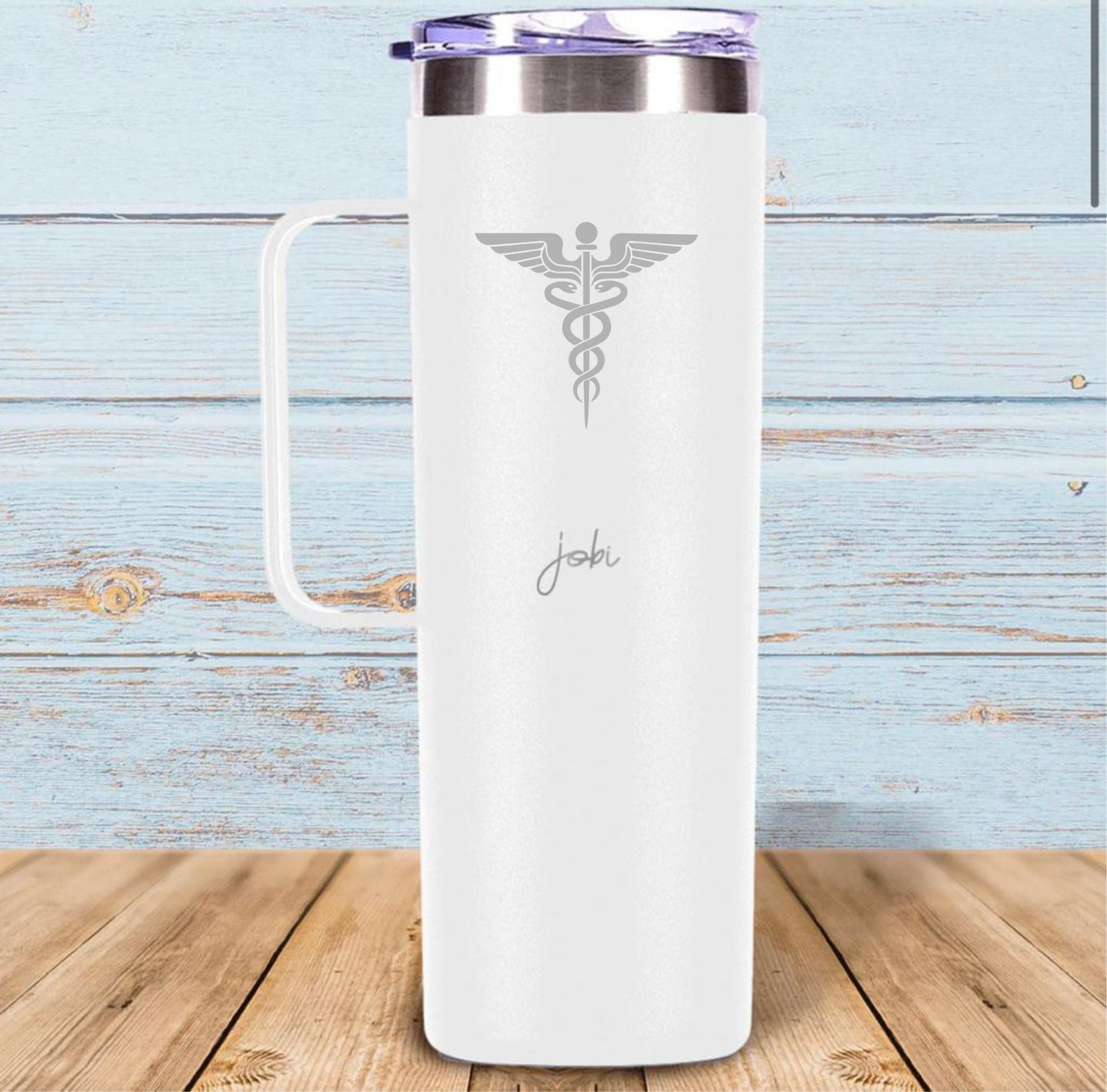 Símbolo de Medicina  - Personalizar Taza 20 Oz