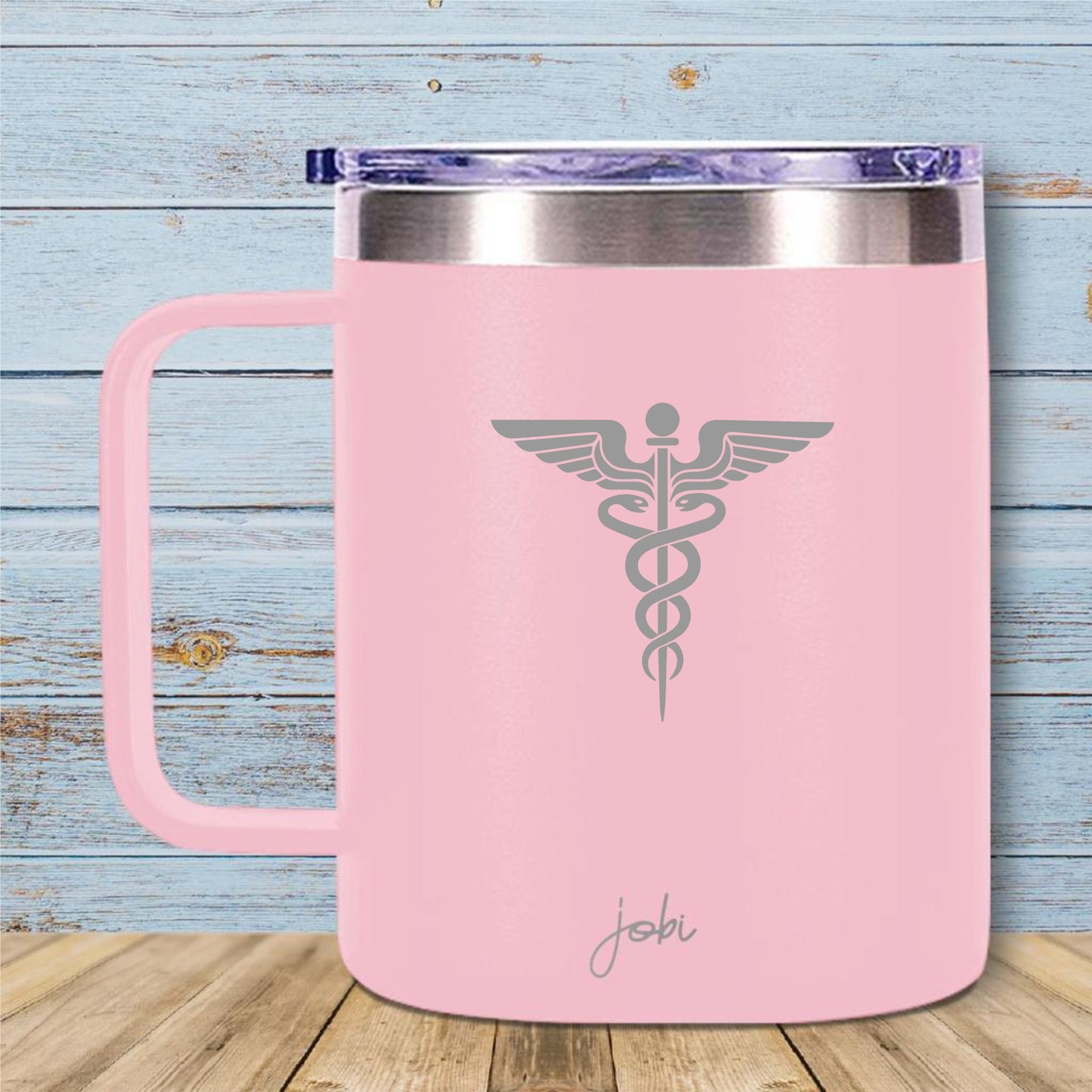 Símbolo de Medicina  - Personalizar Taza 12 Oz
