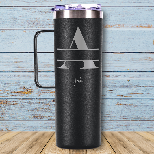 Letra A - Taza térmica