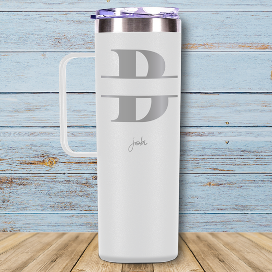 Letra B - Taza térmica