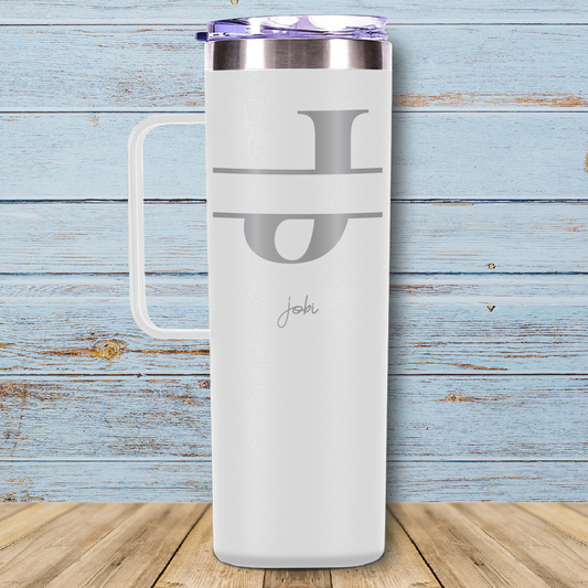 Letra J - Taza térmica