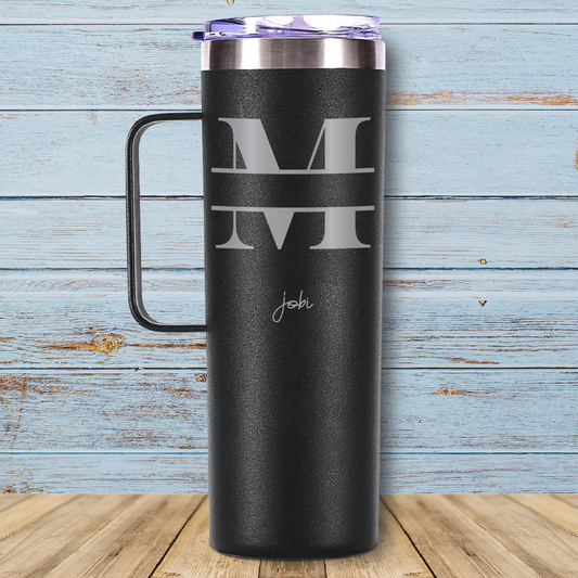 Letra M - Taza térmica