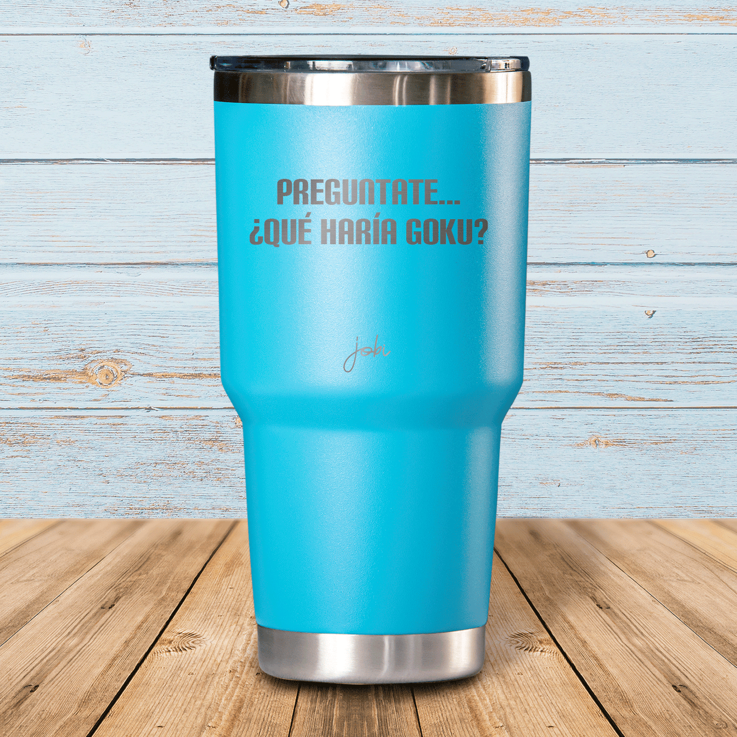 Preguntate ¿Que haria GOKU? - Vaso térmico