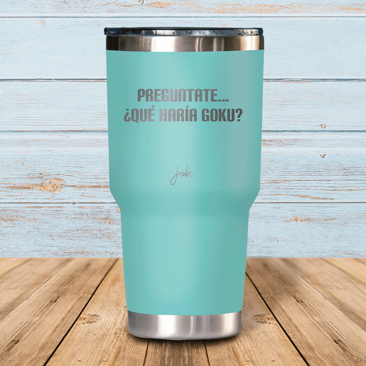 Preguntate ¿Que haria GOKU? - Vaso térmico
