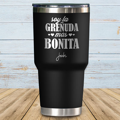 Soy la greñuda más bonita - Vaso térmico