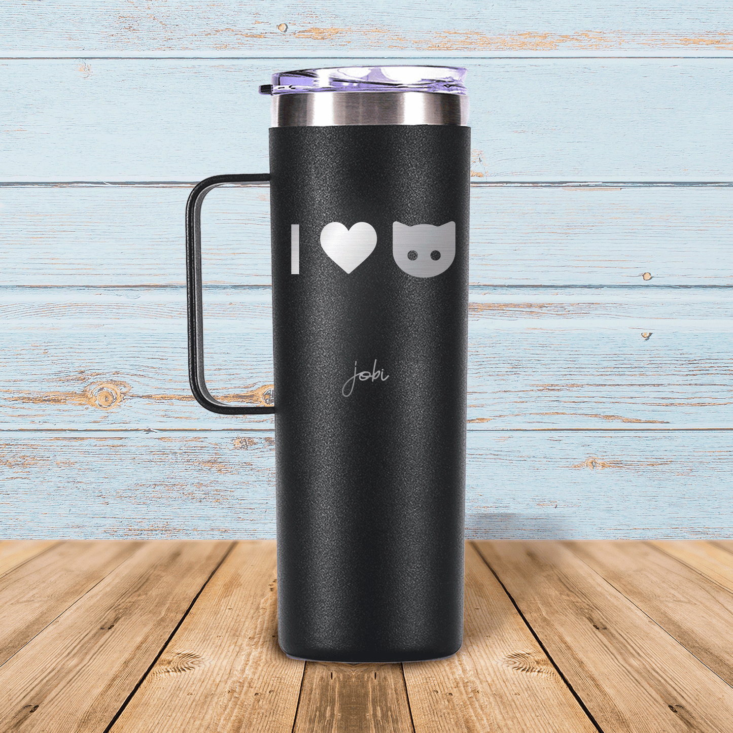 I love cat- Taza térmica