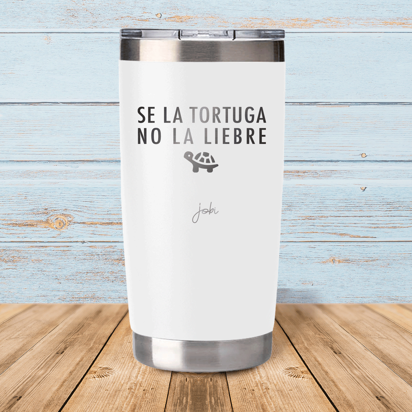 Se la tortuga, no la liebre - Vaso térmico