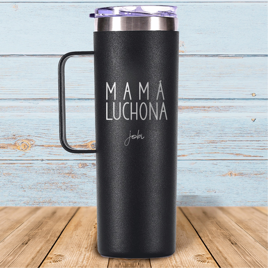 Mamá luchona - Taza térmica