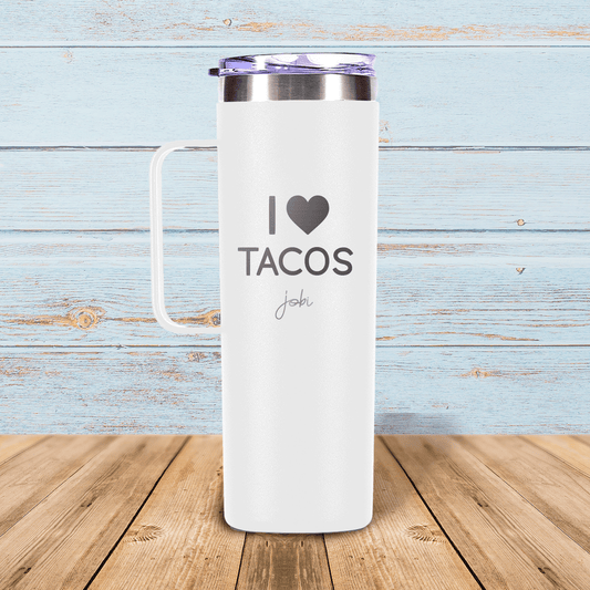I love tacos - Taza térmica