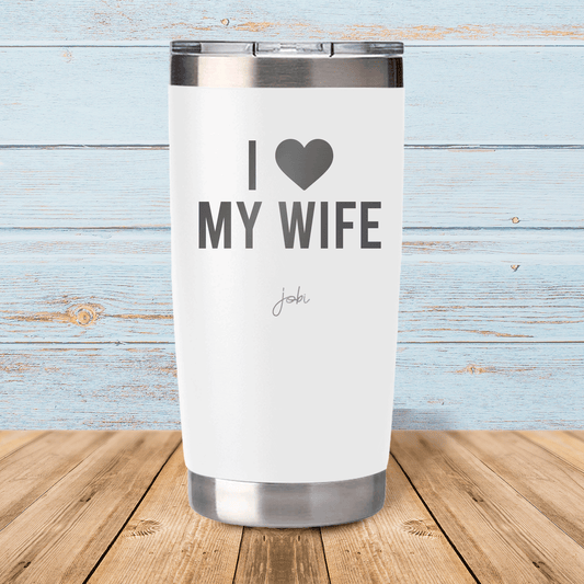 I love my wife - Vaso térmico