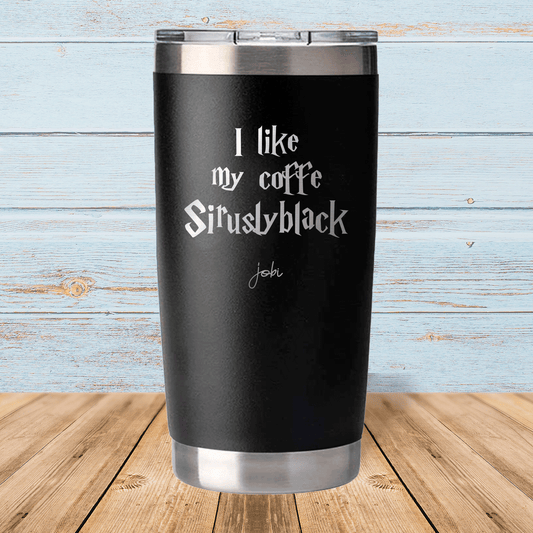 I like my coffe SiruslyBlack - Vaso térmico