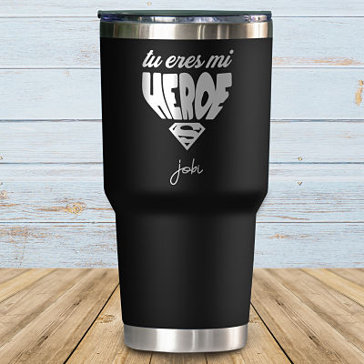Tu eres mi héroe - Vaso térmico