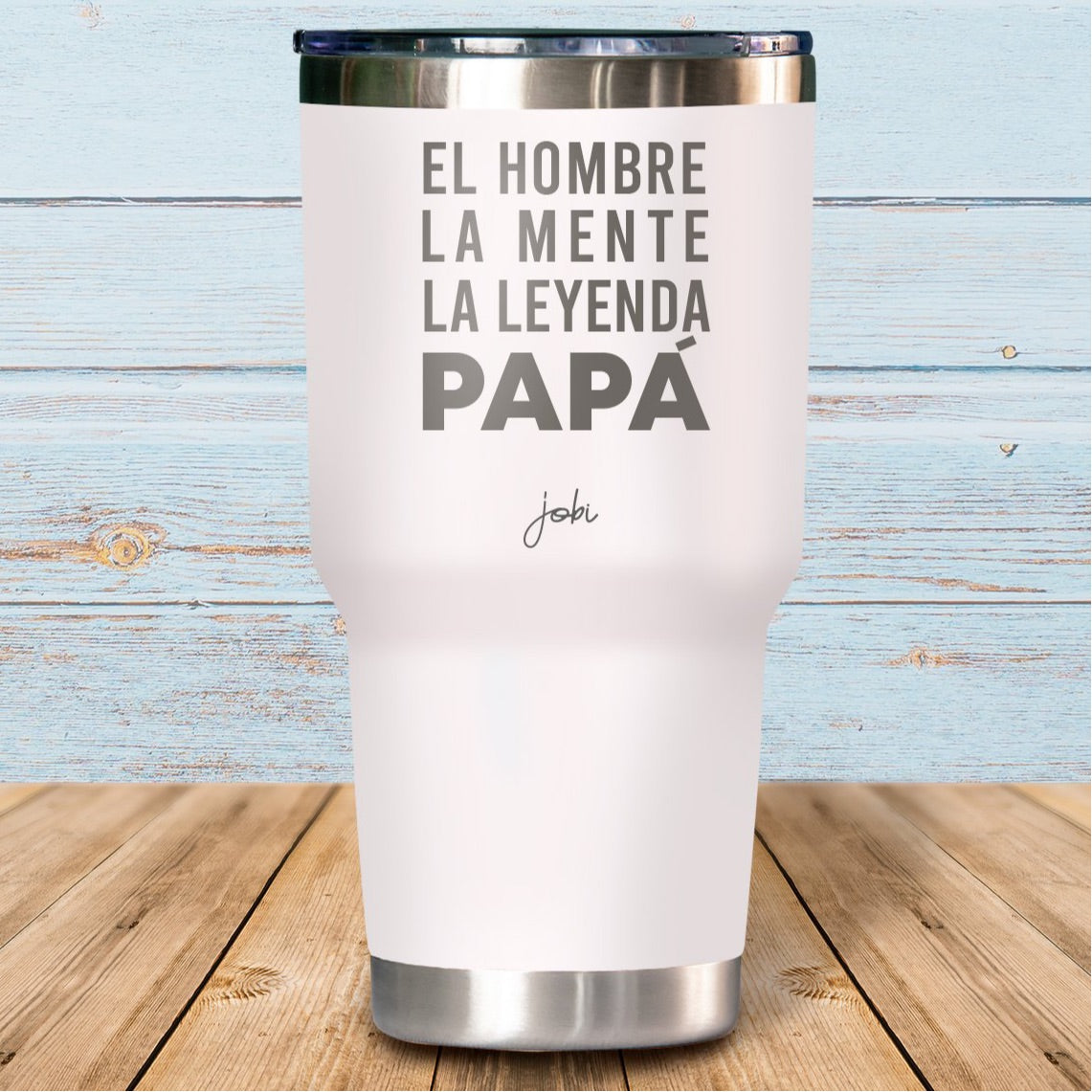 El hombre, la mente, la leyenda, papá - Vaso Térmico