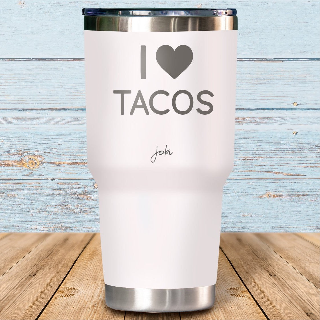 I <3 tacos - Vaso Térmico