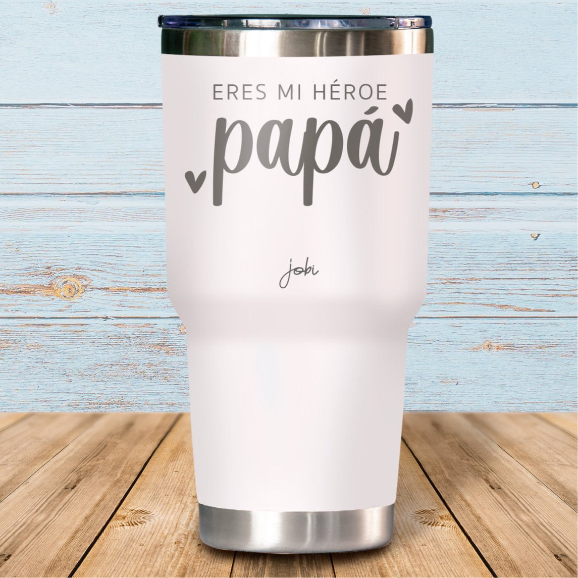Eres mi héroe papá - Vaso Térmico