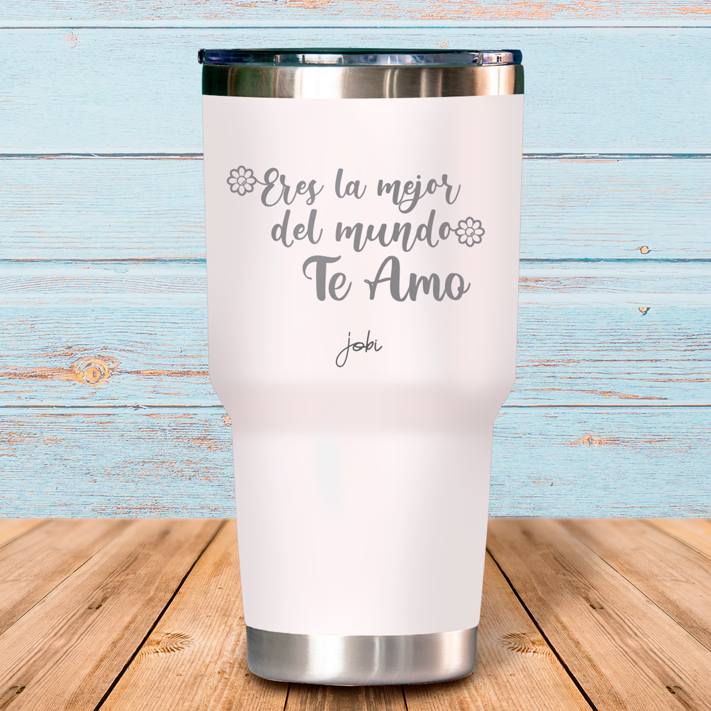Eres la mejor del mundo, te amo - Vaso térmico