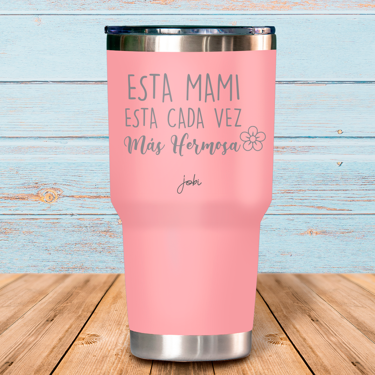 Esta mami está cada vez más hermosa- Vaso térmico