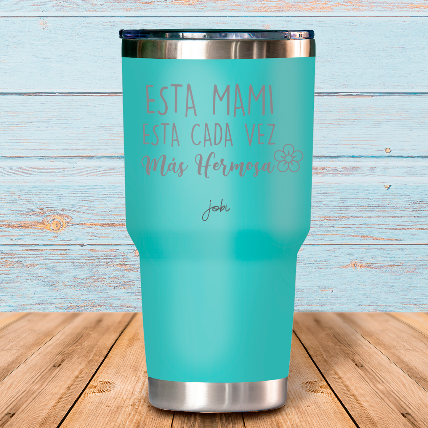 Esta mami está cada vez más hermosa- Vaso térmico