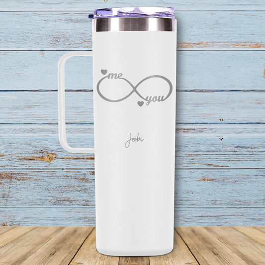 Me , you, infinite - Taza térmica