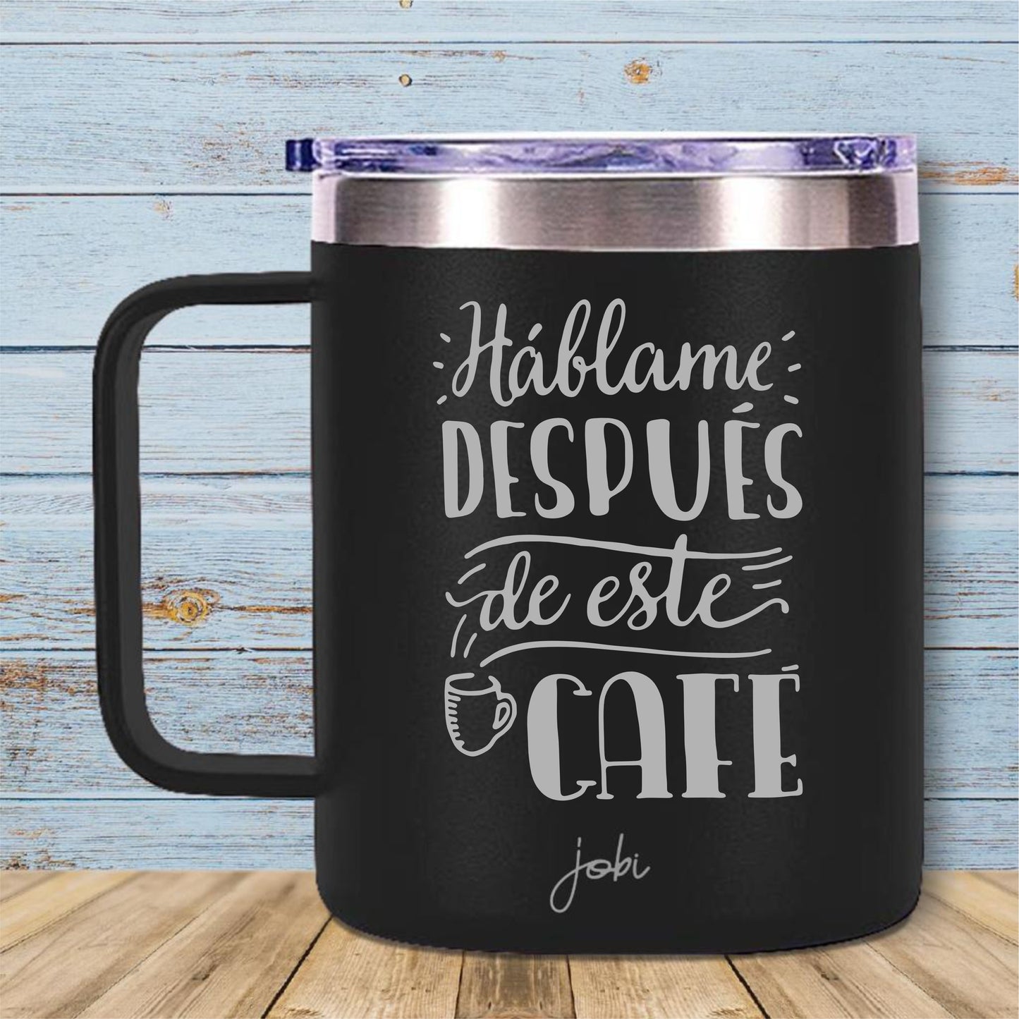 Háblame después de este café- Taza de 12 oz