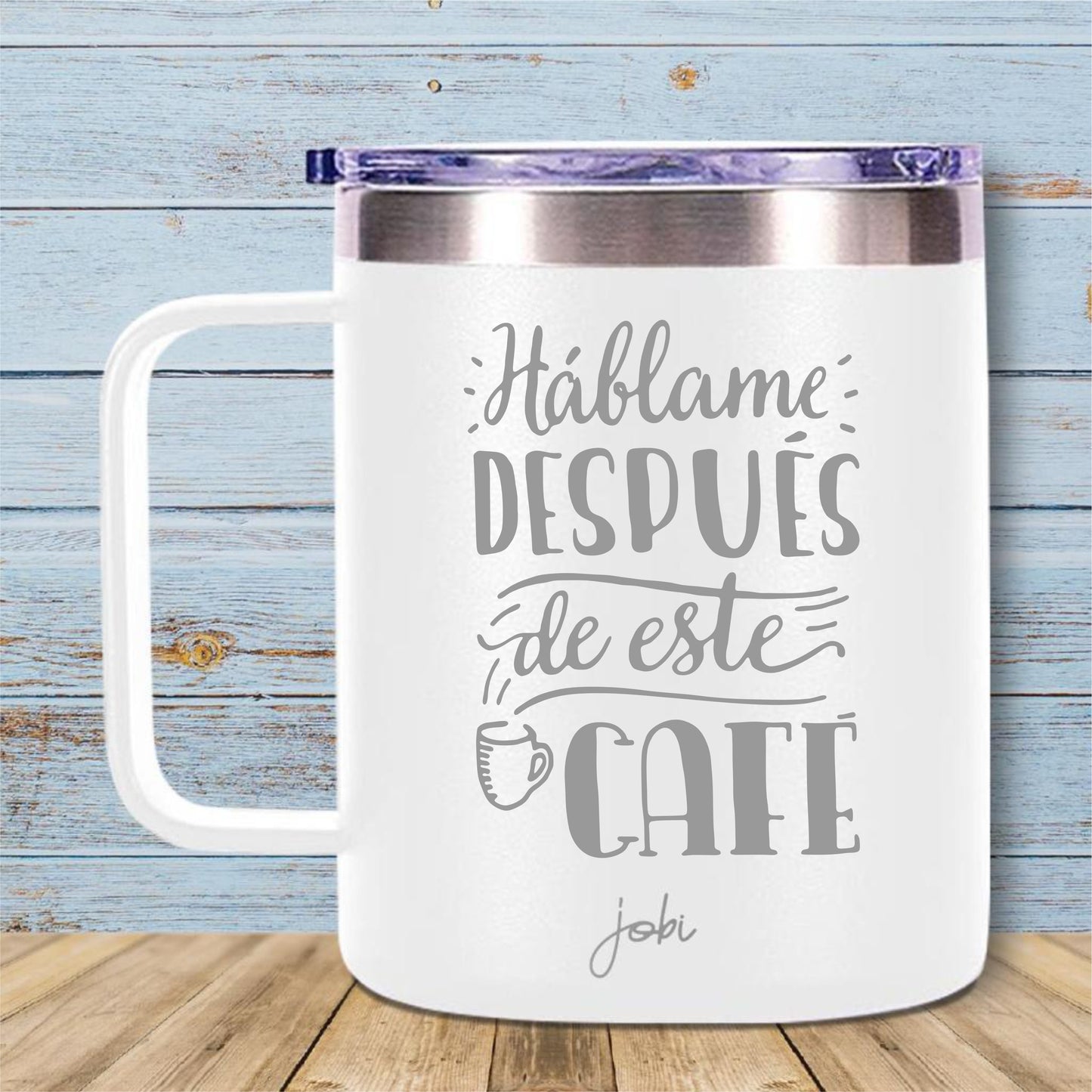 Háblame después de este café- Taza de 12 oz