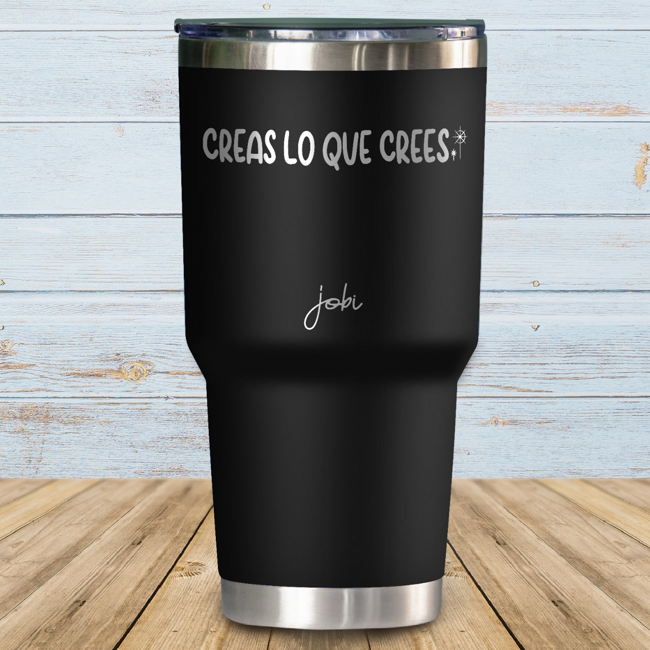 Creas lo que crees - Vaso térmico