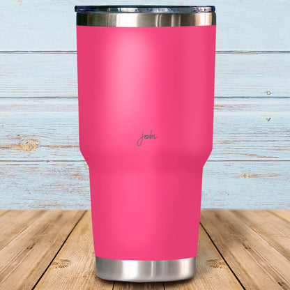 Vaso Térmico de 30 oz- Personalizar texto horizontal